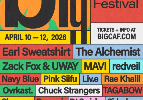 Big City Culture & Arts Festival 2026 lineup: Earl Sweatshirt, The Alchemist, Zack Fox, MAVI, Navy Blue, Pink Siifu, and more, Downtown Gainesville, FL, April 10&ndash;12, 2026.